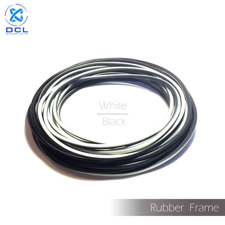 Rubber Sealing for Aluminum Net _White_Black_